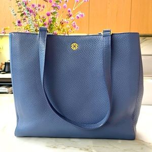 Brand New Dagne Dover Medium Allyn Leather Tote